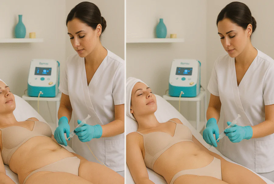 carboxiterapia antes e depois